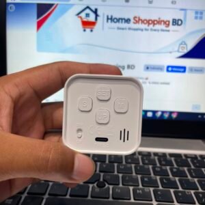 White Pomodoro Timer for Study – LCD Display