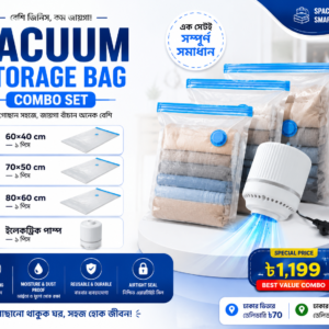 Best Combo Vacuum Storage Bags with Electric Pump